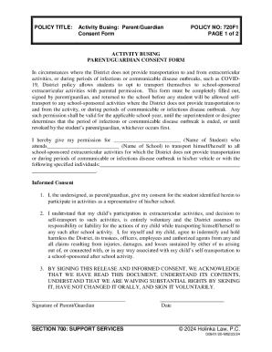 Transportation Waiver Form - NET