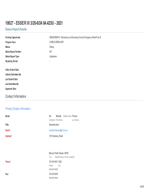 Esser Iii Application Report