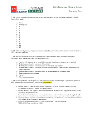 2023 Tennessee Educator Survey