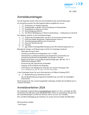 Einwilligungen zu Bildern und zur Erstellung von Klassenlisten