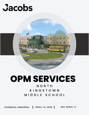 NORTH KINGSTOWN SCHOOL DEPARTMENT - Owner's ...