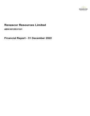 Half Yearly Report and Accounts - Renascor Resources ...