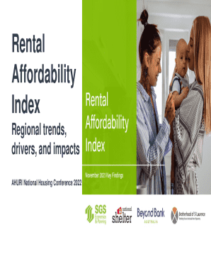 Rental Affordability Analysis