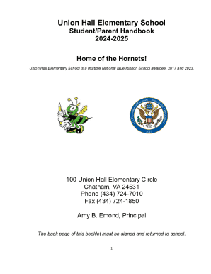 Awards - Union Hall Elementary - Pittsylvania County Schools