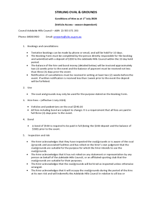 STIRLING OVAL &amp; GROUNDS