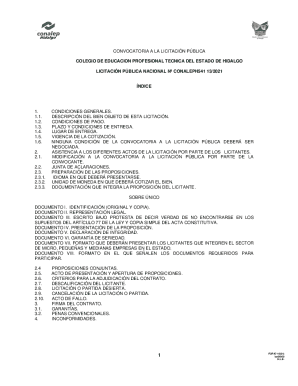 Idioma en que deber presentarse