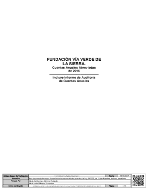 Informe de auditora independiente de las ...