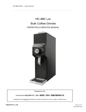 HC-880 VER2.1Manual book. HC880Maok