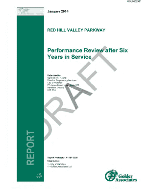 Performance Revie Years in Service