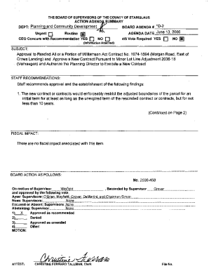 June 13, 2006- Board of Supervisors Agenda Item. Board of Supervisors Agenda Item