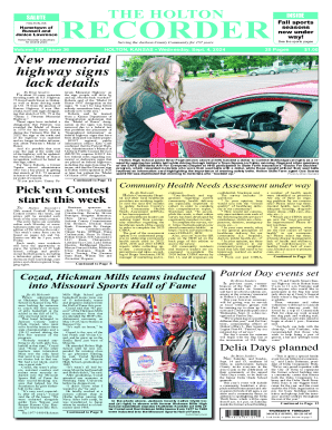 the Holton Recorder - September 4, 2024 Edition