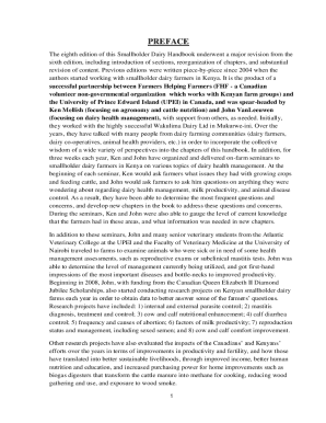 Smallholder Dairy Handbook