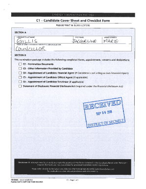 Use of candidate's name in projects