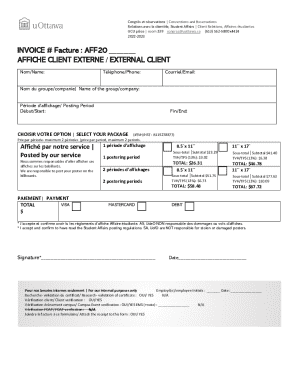 University of Ottawa - Conventions and Reservations, ...