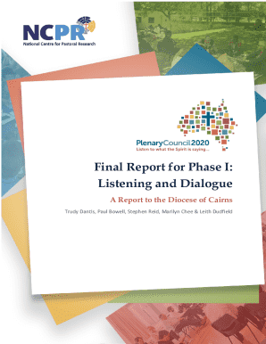 Final Report for Phase I: Listening and Dialogue