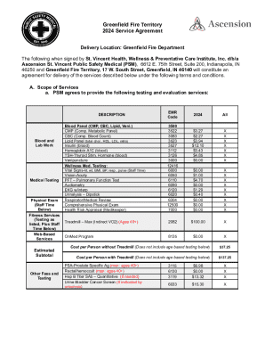 2024 Service Agreement