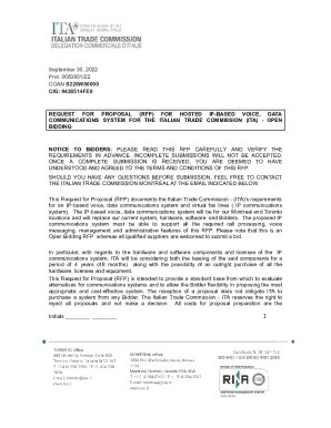 Request for Proposal (rfp) for Hosted Ip-based Voice and Data Communications System