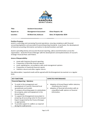 Assistant Accountant