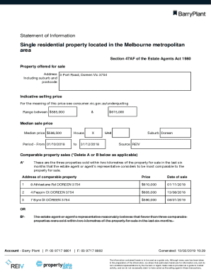 Statement of Information