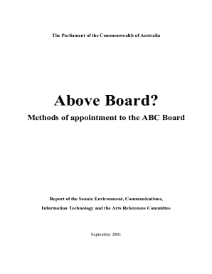 Above Board? Methods of Appointment to the Abc Board