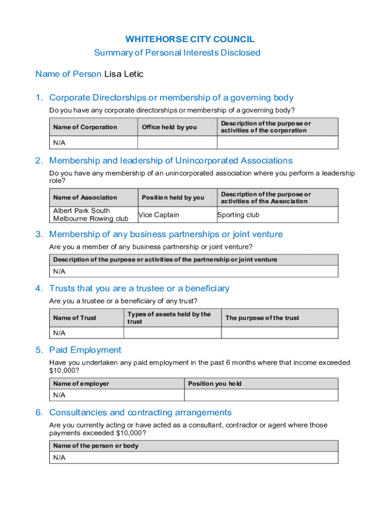 Form preview