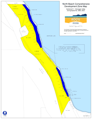 North Beach Comprehensive Development Zone Map