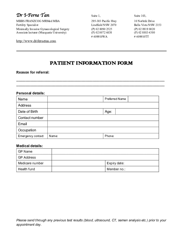 Form preview