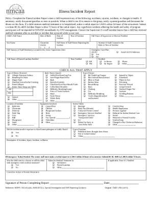 Parent wants copies of accident forms