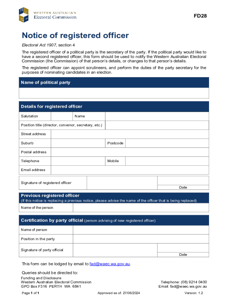 Form preview