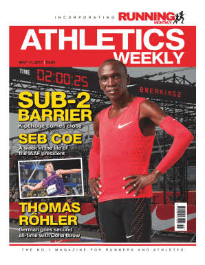 Kipchoge comes close