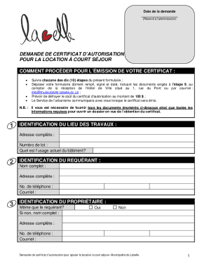 Obtenez un certificat d'aptitudela locationServices