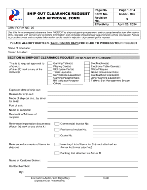 GLDD-1015-Supplier-Ship-out-Clearance-Request-and- ...