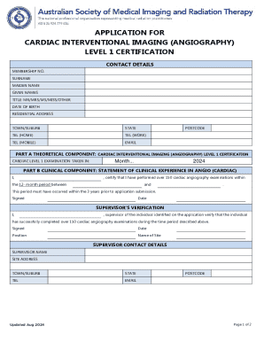 Cardiac Interventional Radiography