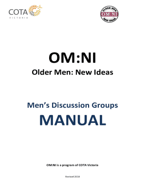 Om:ni Men's Discussion Groups Manual