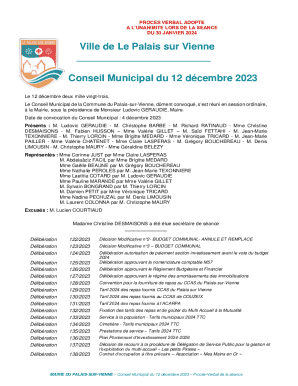 proces-verbal de la seance du conseil municipal du jeudi ...