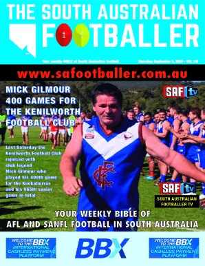 South Australian Footballer Magazine
