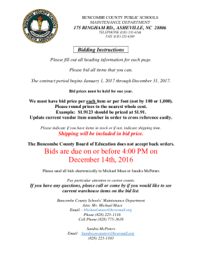 Request for Quotes Q 54-16