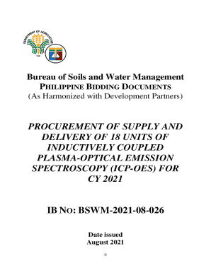 procurement of supply and - BSWM