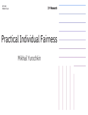 Practical Individual Fairness