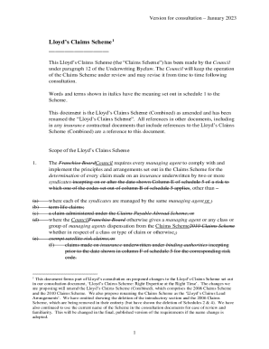 Co-Lead Claims Agreement Update