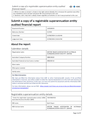 Audited Financial Report