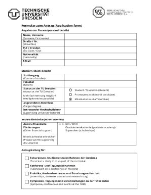 Application Form