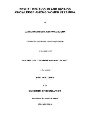 Sexual behaviour and HIV/AIDS knowledge among women ...