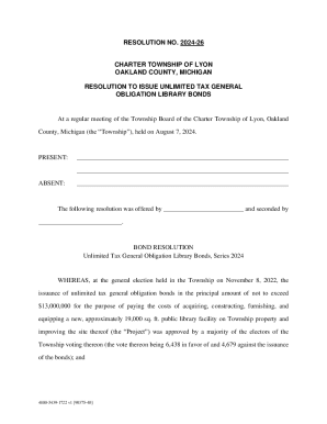 GSL Holdings, LLC v. The Charter Twp. of Lyon