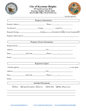 Planning and Zoning - The City of Keystone Heights