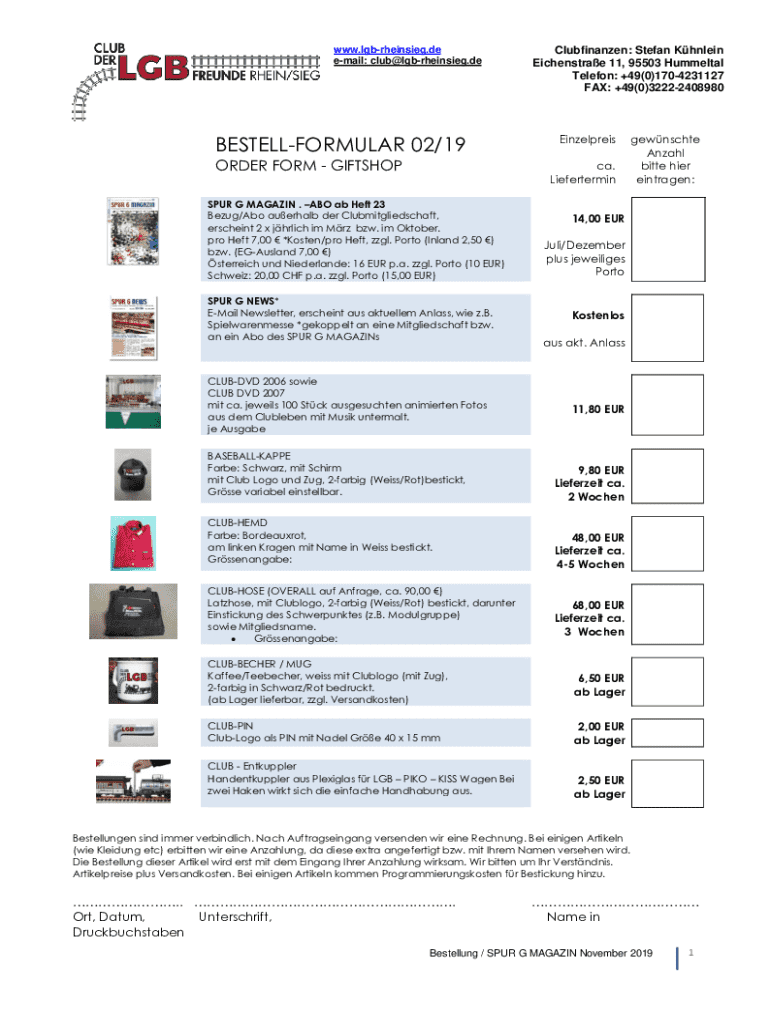 Form preview