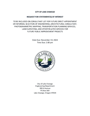 Bid on Request for Statement(s) of Interest to be Included ...