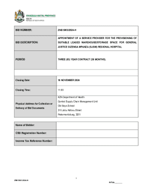 Bid Number Znb 5903/2024-h