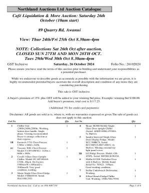 Thur 24th/Fri 25th Oct 8.30a