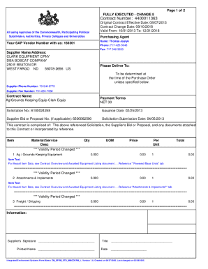 Contract Number: 4400011363